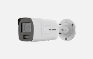 Kamera IP 8 Mpx ColorVu, obiektyw: 2.8mm, tuba, biała obudowa, LED 40m, Slot karty SD, IP67