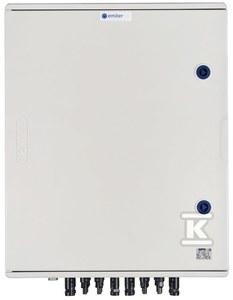 Rozdzielnica DCAC hermetyczna IP66 EMITER z ogranicznikiem przepięć DC Noark 1000V typu 2, 6 x MPPT / ogr. AC Noark typ 2, 100A 3-F