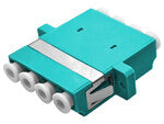 Adapter światłowodowy multimodowy OM4 LC quad ALANTEC