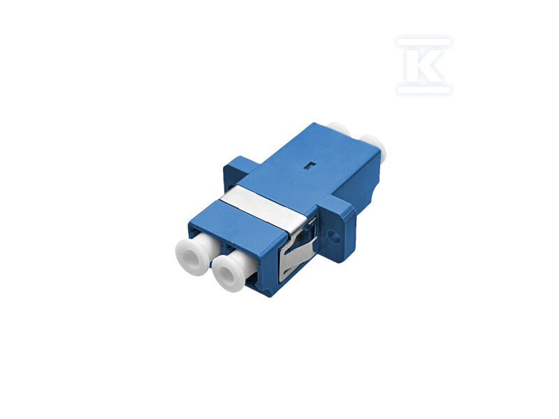 Adapter światłowodowy jednomodowy SM LC duplex
