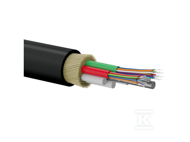 Kabel światłowodowy 12J ziemny, zewnętrzny Z-XOTktdD SM 12J 9/125 PE ALANTEC