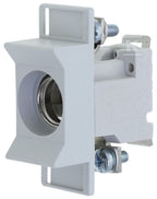 Podstawa bezpiecznikowa D02 E18 1p Szyna DIN FUSE-BASE-D02 1POL DIN HUT 63A