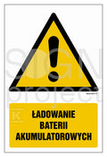 Ładowanie baterii akumulatorowych, 30 x 45 cm, FN - folia samoprzylepna