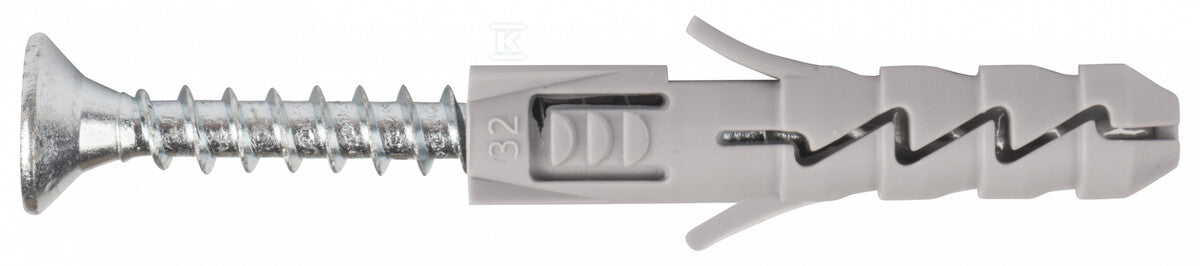 Kołek rozporowy FIX fi 6 z wkrętem 3,5x30 mm polipropylen