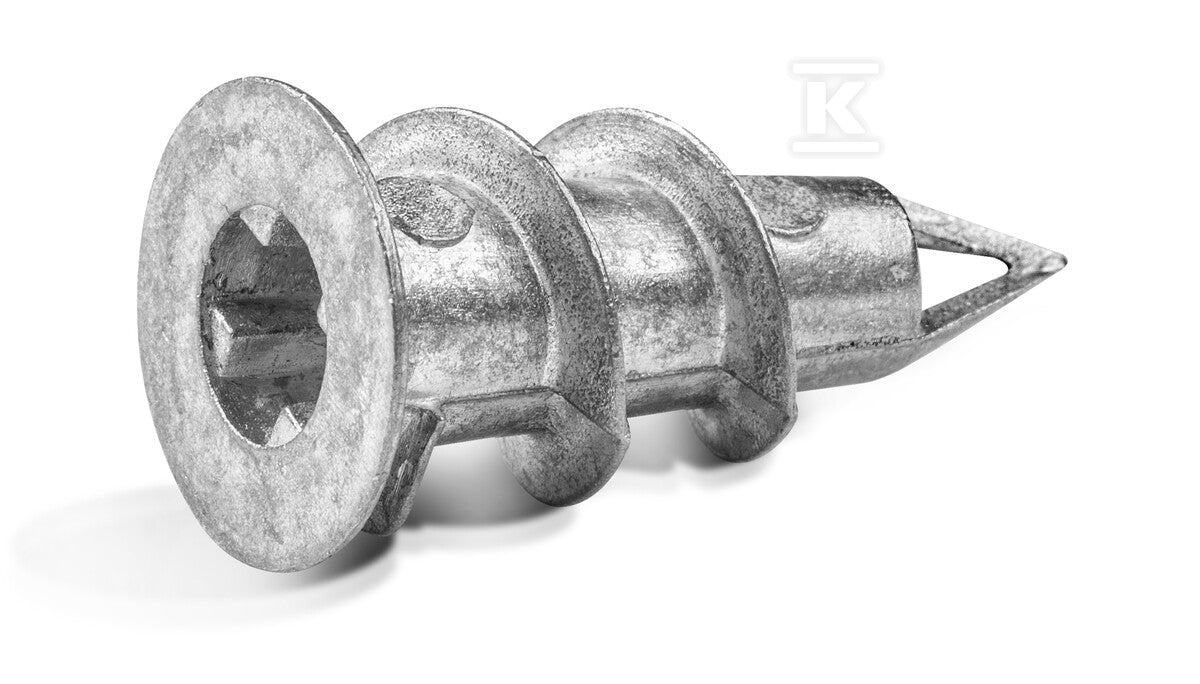 Kołek do gipsokartonu driva-03 metal z wkrętem 4,5x32 mm