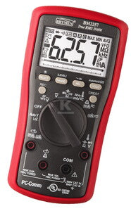 Multimetr cyfrowy BM2257 TRMS,VFD ACV z LPF,EF,AutoV,LoZ,C do 10mF,Temperatura