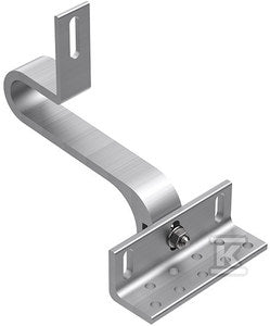 Uchwyt hak pod dachówkę aluminiowy z podwójną regulacją (K-64)
