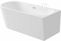Wanna akrylowa narożna/wolnostojąca prawa - 160 cm Silia, biały