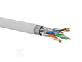Kabel S/FTP kat.7 euroclass B2ca LSOH 4x2x23AWG 1000 MHz (10Gb/s) 500m 25 lat gwarancji ALANTEC, badanie jakości laboratorium INTERTEK (USA)