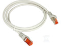 Patchcord S/FTP kat.6A LSOH 0.25m szary ALANTEC
