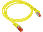 Patchcord S/FTP kat.6A LSOH 2.0m żółty ALANTEC