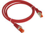 Patchcord F/UTP kat.6 PVC 3.0m czerwony ALANTEC