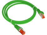Patchcord F/UTP kat.6 PVC 3.0m zielony ALANTEC