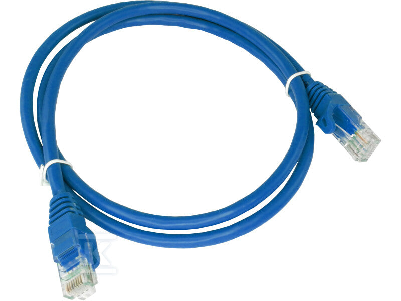 Patchcord U/UTP kat.6A LSOH 0.25m niebieski ALANTEC