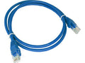 Patchcord U/UTP kat.6 PVC 1.0m niebieski ALANTEC