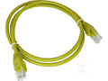 Patchcord U/UTP kat.6 PVC 0.5m żółty ALANTEC