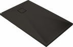 Brodzik granitowy prostokątny Correo 120x90 cm, nero
