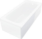 Zawór kątowy do podłączenia spłuczki WC 1/2" - 1/2", chrom