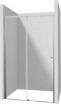 Drzwi prysznicowe 150 cm - przesuwne Kerria Plus, chrom
