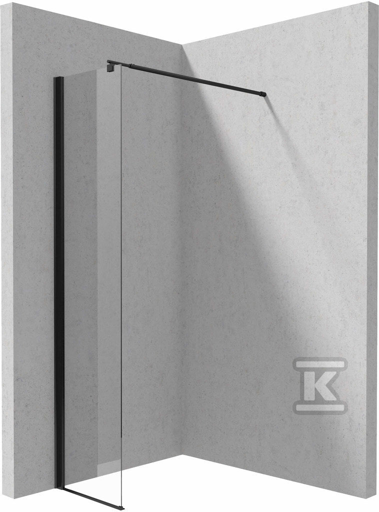 Ścianka prysznicowa / walk-in systemu Kerria Plus - 40 cm Kerria Plus, nero