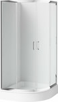 Brodzik kompozytowy 3.464 Stabilsound Plus 90x90x3 cm R55 "Etrusco", półokrągły