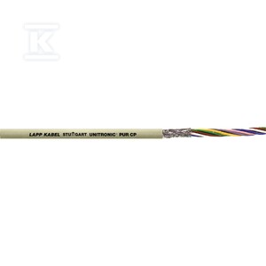 Przewód do transmisji danych A/C UNITRONIC® PUR CP 3x0,5, Giętki, PUR, ekran, odporny na UV,