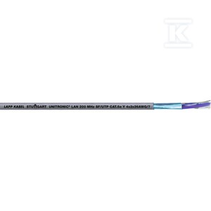 Przewód Ethernet UNITRONIC® LAN 200 SF/UTP Cat.5e FLEX, 48 V, Giętki, PVC, ekran,