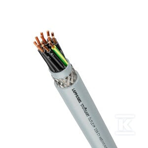 Przewód sterowniczy ÖLFLEX® 150 CY 2X1, 300/500 V, Giętki, PVC, ekran,