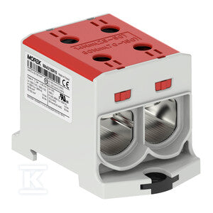 Złączka OTL150-2 czerwony 2xAl/Cu 25-150mm2 1000V AC/1500V DC, zacisk uniwersalny
