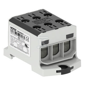 Złączka OTL50-3 czarny 3xAl/Cu 1,5-50mm2 1000V AC/1500V DC, zacisk uniwersalny