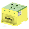Złączka OTL300-3B żó/ziel. 3xAl/Cu 95-300mm2 /6x1x40 1000V AC/1500V DC Zacisk uniwersalny do szyn elastycznych