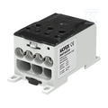Blok dystrybucyjny rozdzielczy OJL400AF czarny we: 10x(1x25) wy: 4x35/3X50mm2 1000VAC/DC wejście dla szyny elastycznej