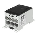 Blok dystrybucyjny rozdzielczy OJL400ASF czarny we: 10x(1x25) wy: 4x35/3X50mm2 1000VAC/DC, wejście dla szyny elastycznej, plombowanie