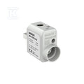 Zacisk aparatowy izolowany SR50M 1xAl/Cu 6-50mm2 +gniazdo pomoarowe, 690V