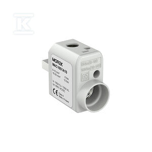 Zacisk aparatowy izolowany SR50M 1xAl/Cu 6-50mm2 +gniazdo pomoarowe, 690V