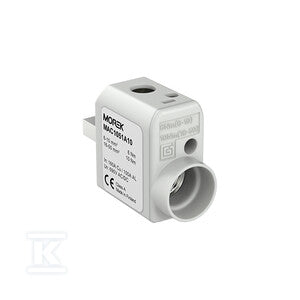 Zacisk aparatowy izolowany SR50L 1xAl/Cu 6-50mm2 690V z lewostronnym pinem