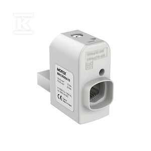 Zacisk aparatowy izolowany SR95ML 1xAl/Cu 16-95mm2 690V z lewostronnym pinem i gniazdem pomiarowym