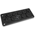 Przepust wielootworowy RMC17 IP65 RAL 9005 kolor czarny, wersja UL94 V-0
