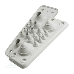 Przepust wielootworowy MB5/11 IP67 RAL 7035 kolor szary, wersja UL94 V-0