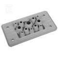 Przepust wielootworowy MH10 F12-1 IP66 RAL 9005 czarny, wersja UL94 V-0