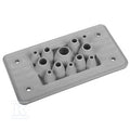 Przepust wielootworowy MH10 F12-1 IP66 RAL 7035 szary, wersja UL94 V-0