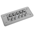 Przepust wielootworowy MH16 F17-1 IP66 RAL 7035 szary, wersja UL94 V-0
