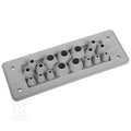 Przepust wielootworowy MH24 F17-2 IP66 RAL 7035 szary, wersja UL94 V-0