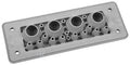 Przepust wielootworowy MH24 F19-1 IP66 RAL9005 czarny, wersja UL94 V-0