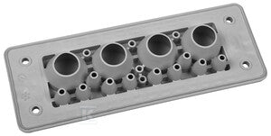 Przepust wielootworowy MH24 F19-1 IP66 RAL9005 czarny, wersja UL94 V-0