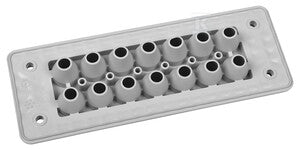 Przepust wielootworowy MH24 F20-1 IP66 RAL7035 szary, wersja UL94 V-0
