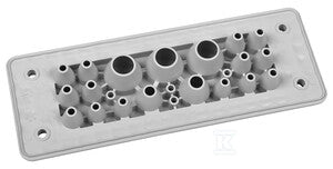 Przepust wielootworowy MH24 F23-1 IP66 RAL7035 szary, wersja UL94 V-0