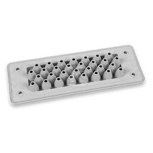 Przepust wielootworowy MH24 F30-1 IP66 RAL 9005 czarny, wersja UL94 V-0