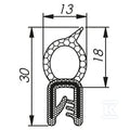 Uszczelka MCC 2,5 - 4 RAL 9005 czarny 2 x 50m, MCC020AB12