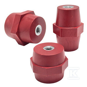Izolatory dystansowe poliestrowe H35-M6 HEX32, MID3506H32